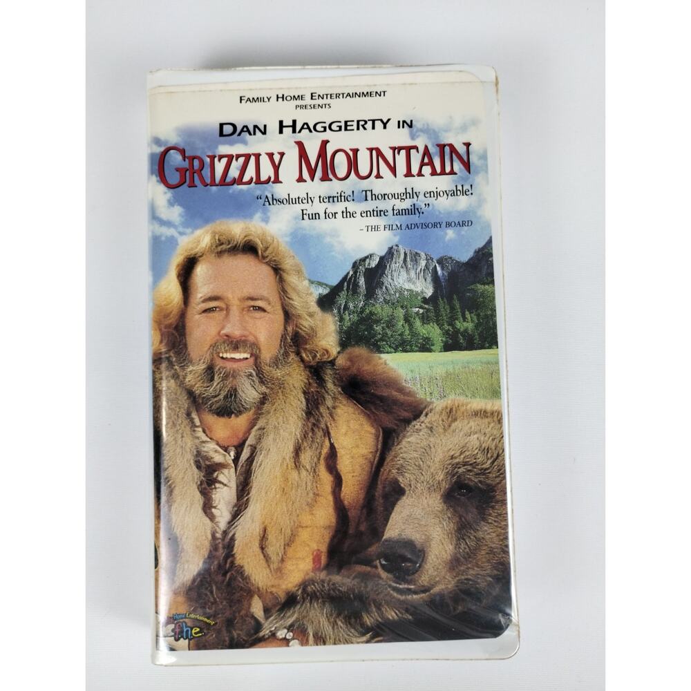 Grizzly Mountain (VHS, 1997) Dan Haggerty